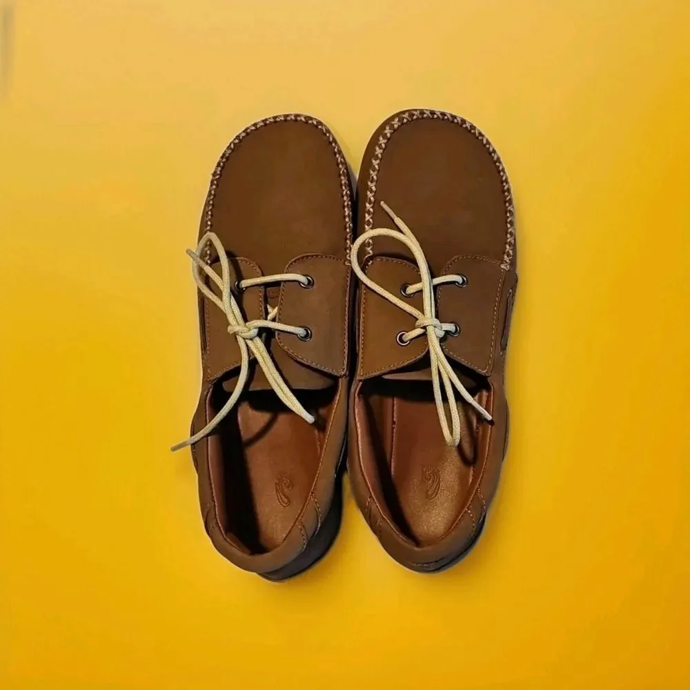 VTG Tune Footware Boat Mens Shoes Size 10M Brown